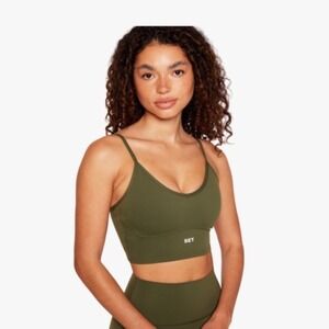 Set‎ Active SportBody Cami V Bra in Alpine Size Medium